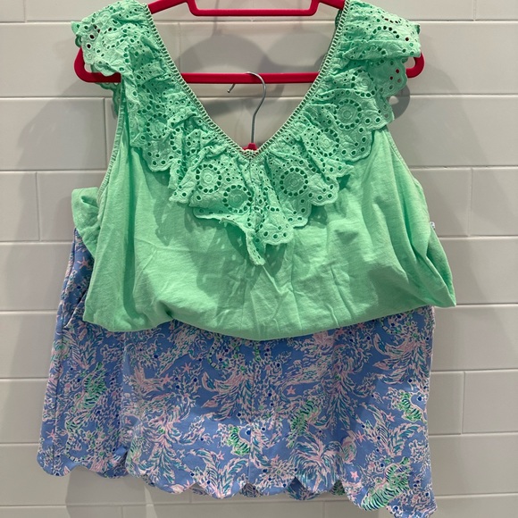 Lilly Pulitzer Dresses & Skirts - Lilly Pulitzer Skort and Tank Outfit